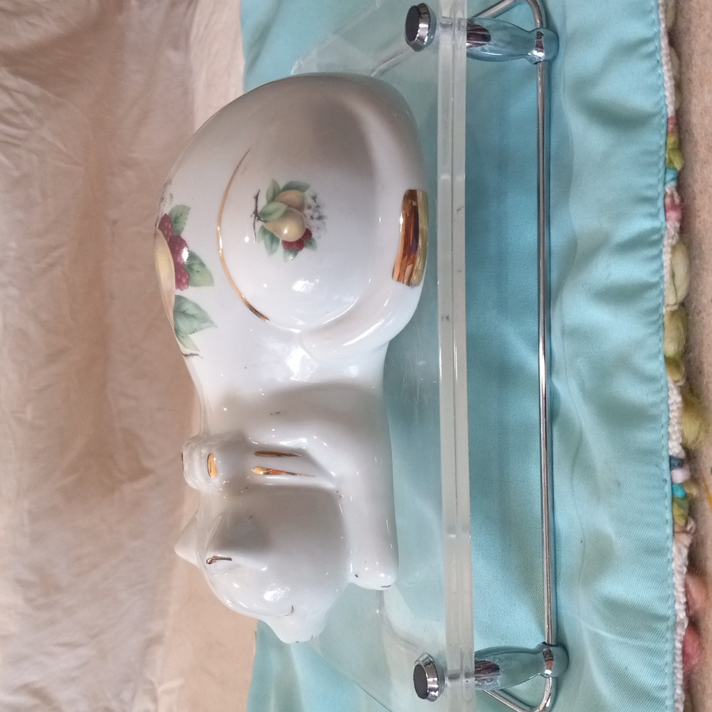 Formalities porcelain vintage cat